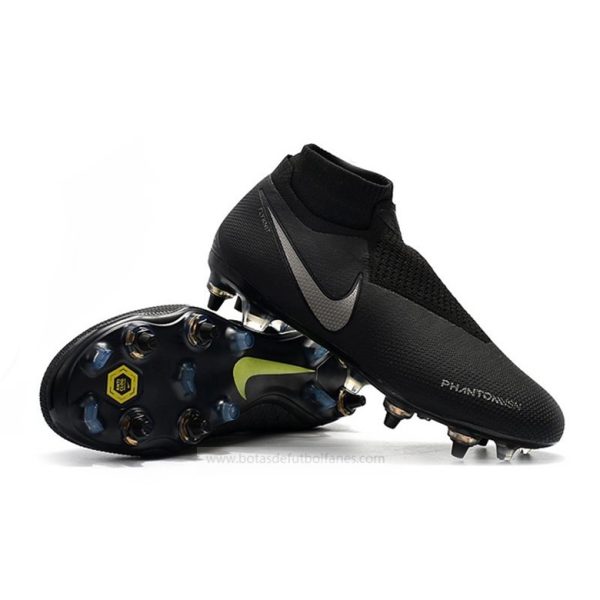 Nike Phantom Vision Elite DF SG PRO Anti Clog Negro Plata